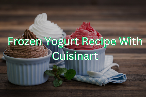Frozen Yogurt Recipe